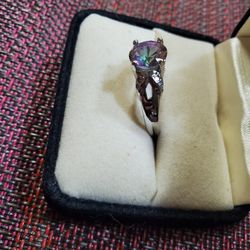 Sterling silver Purple ring