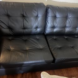 Leather Couch - Sofa