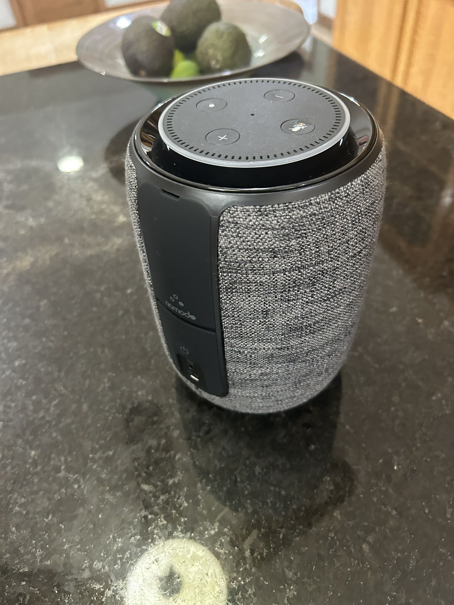 NIB Black Nomode Portable Alexa / Echo Speaker