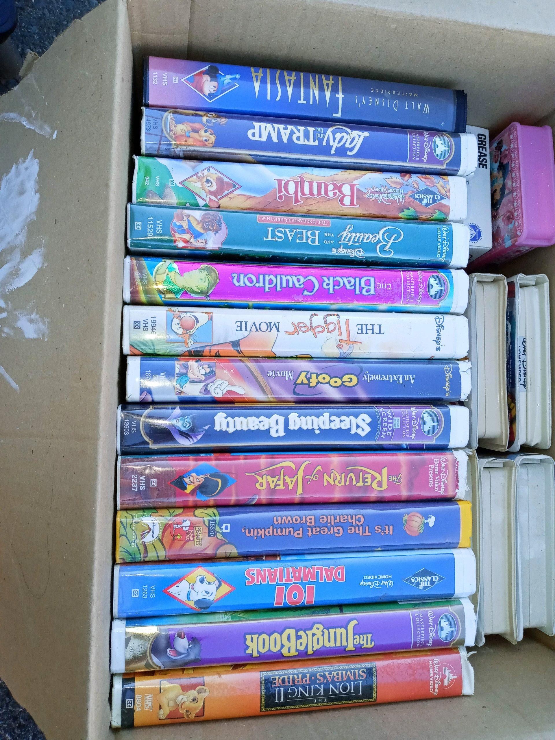 VHS disney movies