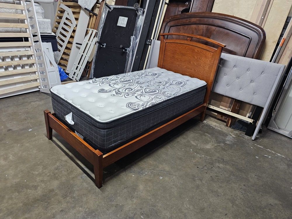 Twin Bed And Mattress