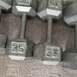 Dumbbell Set 35 Lbs
