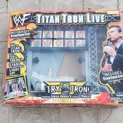 WWF WWE Titan Tron Live Complete in box