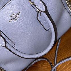 Blue COACH Purse