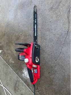 Chainsaw electric