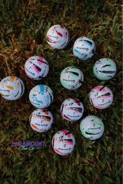 TaylorMade Speed Soft Ink Golf Balls