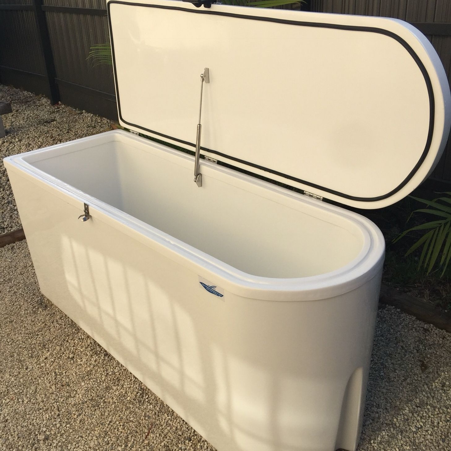 fiberglass fish box Tanks - Trough Boat storage box - F-SERIES