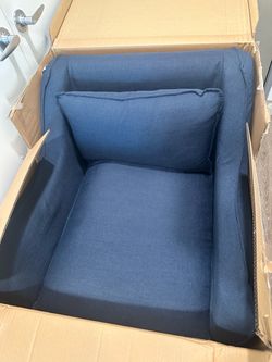 NEW Blue Accent Chair