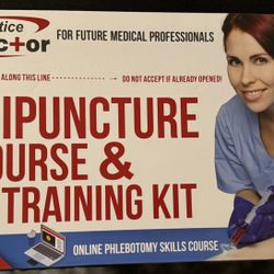 BRAND NEW NEVER OPENED - VENIPUNCTURE COURSE & TRAINING KIT