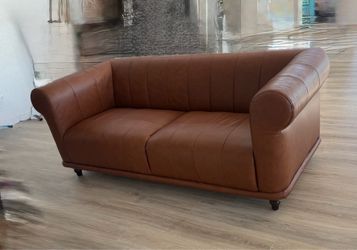 Leather sofa