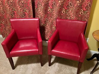 2 hotel arm chairs