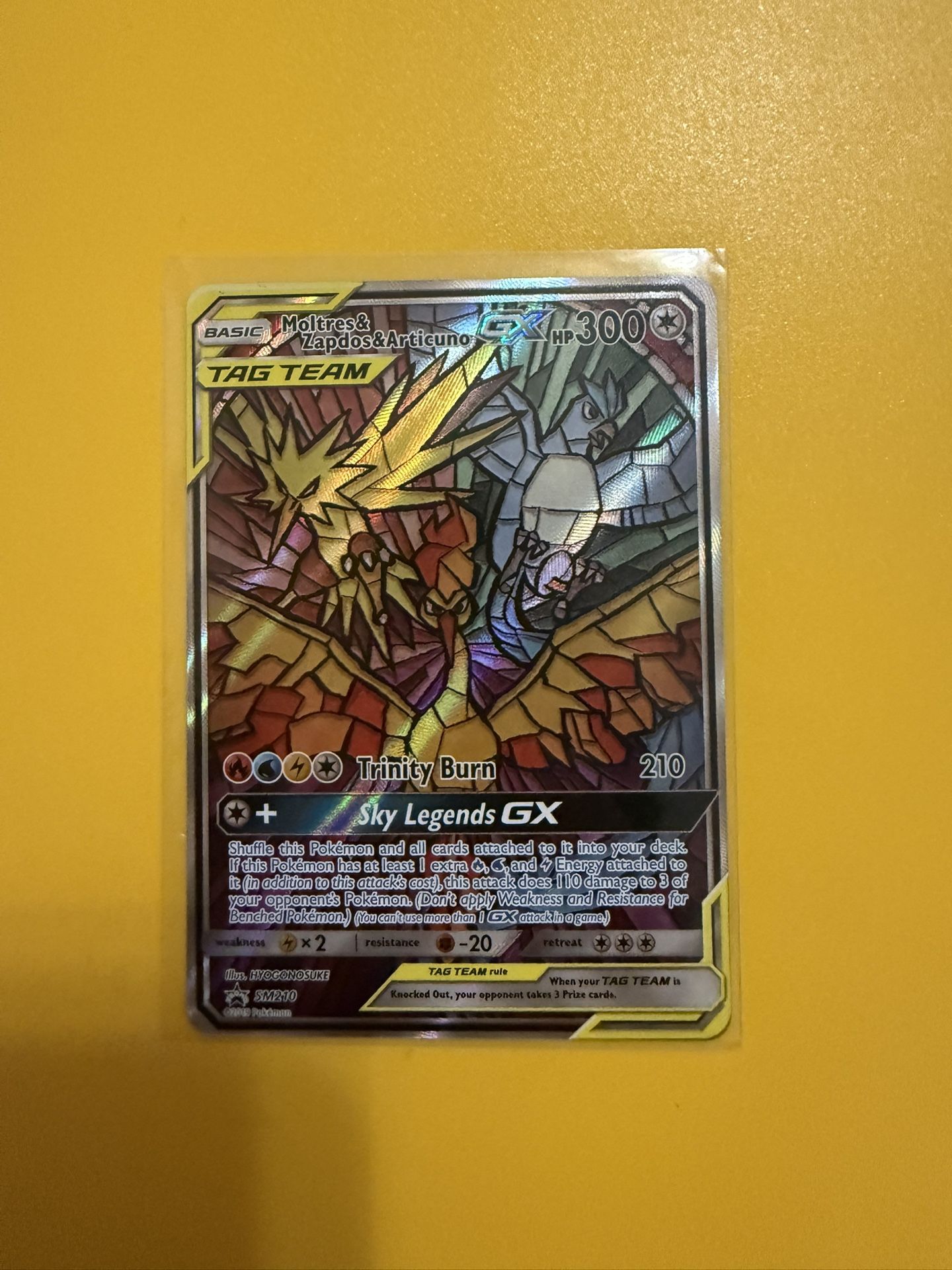 Tag team Promo Articuno Zapdos Moltres