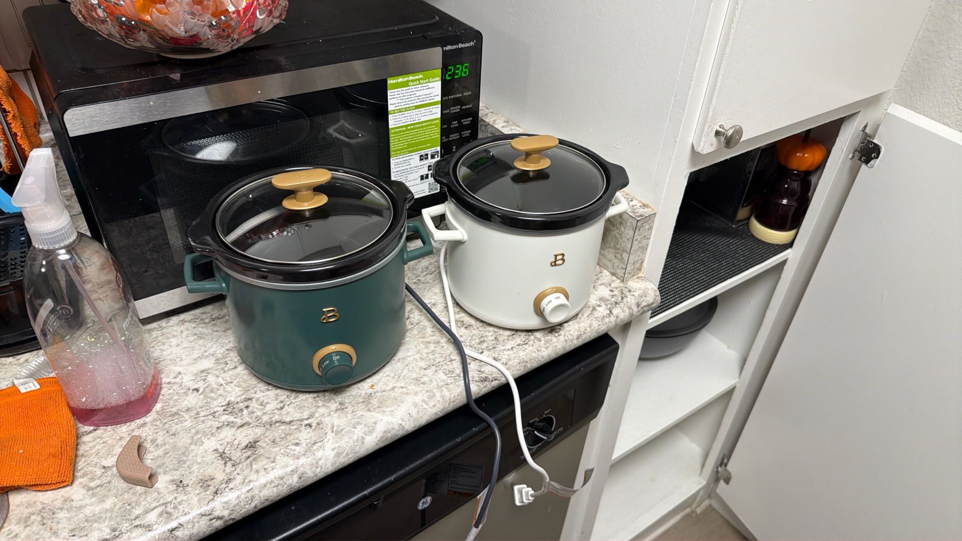 2 Slow Cookers Small 