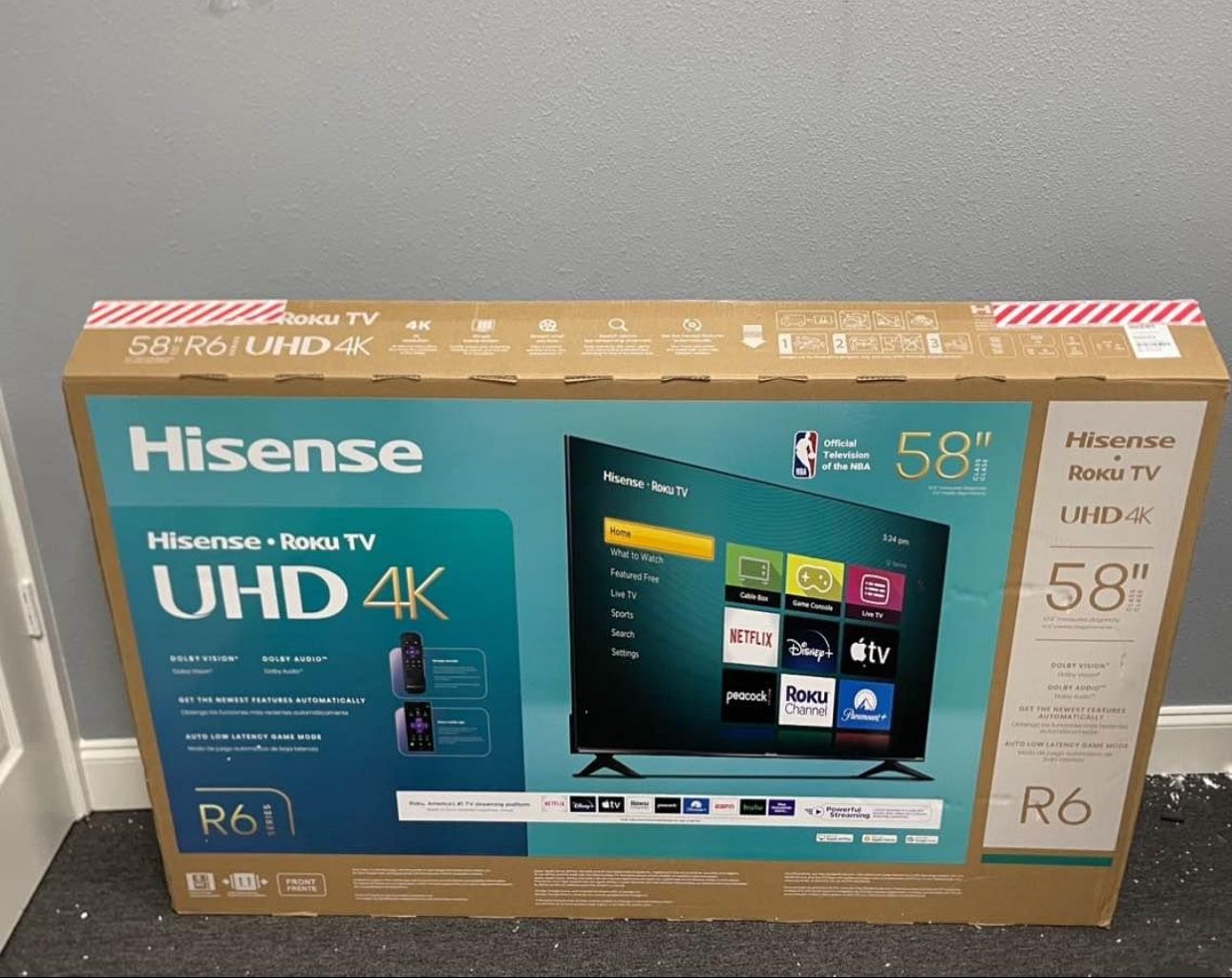 BRAND NEW 58 Inch Hisense