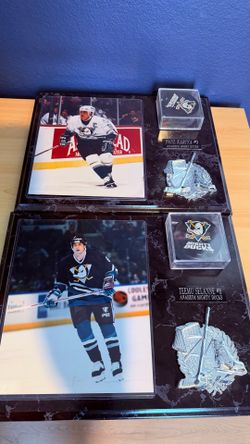 2 Mighty Ducks photograph plaques