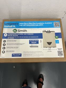 A.O. Smith Signature Series 6.6-GPM 160000-BTU Indoor Natural Gas