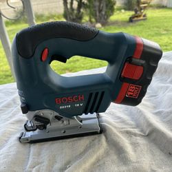 Bosch Cordless 18 V Jigsaw With Battery & Charger