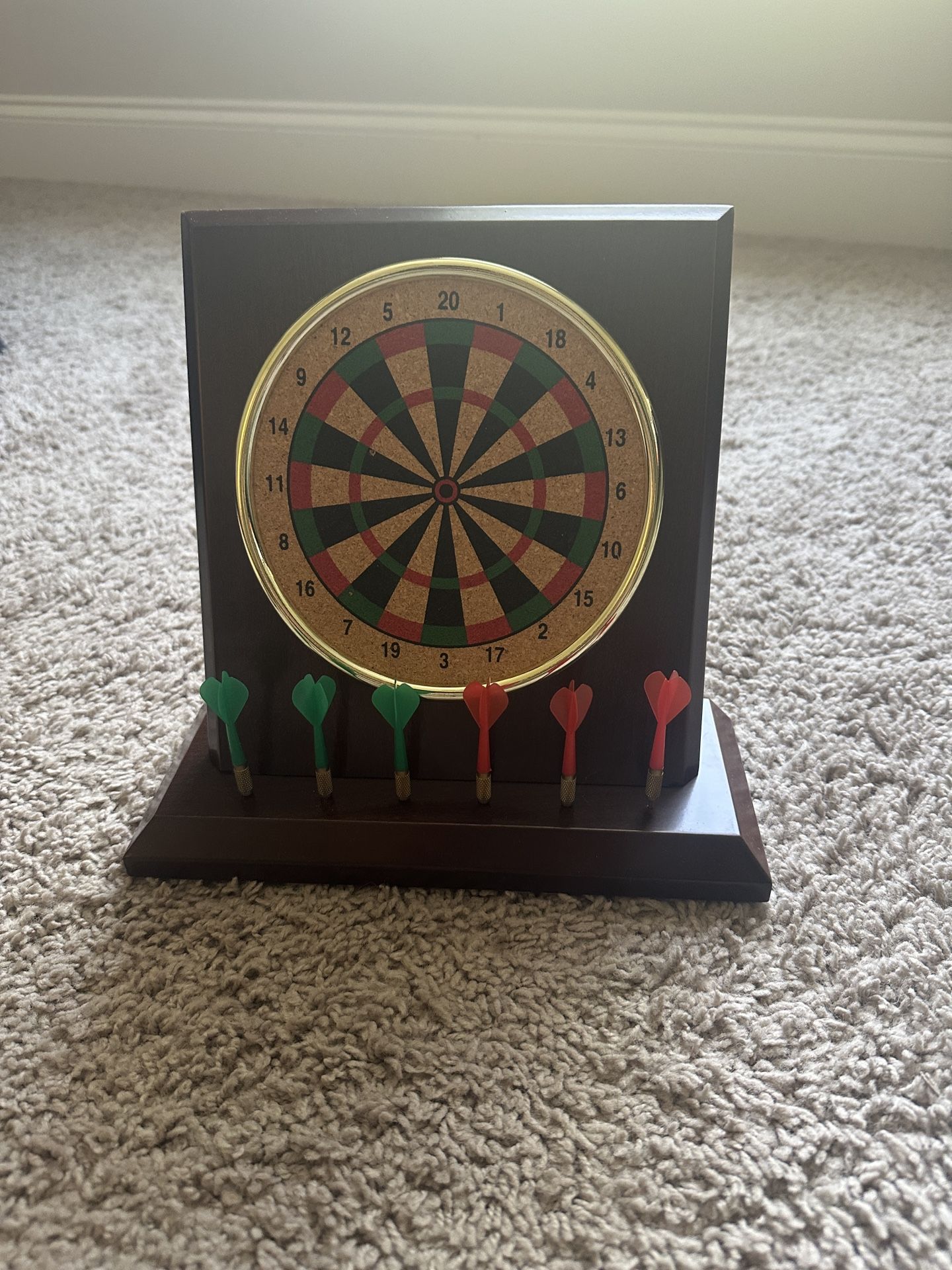 MOVE OUT SALE - Tabletop Dartboard Set