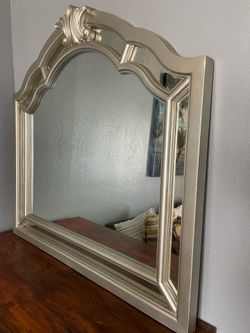 Silver mirror - 45 inches wide /  43 inches high