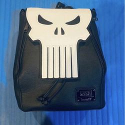 Loungefly Disney Marvel Punisher Mini Backpack/ Crossbody  display picture 1