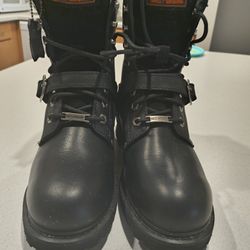 Harley Davidson Leather Riding Boots. Faded Glory's