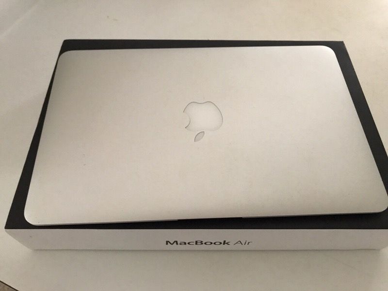 MacBook Air with box