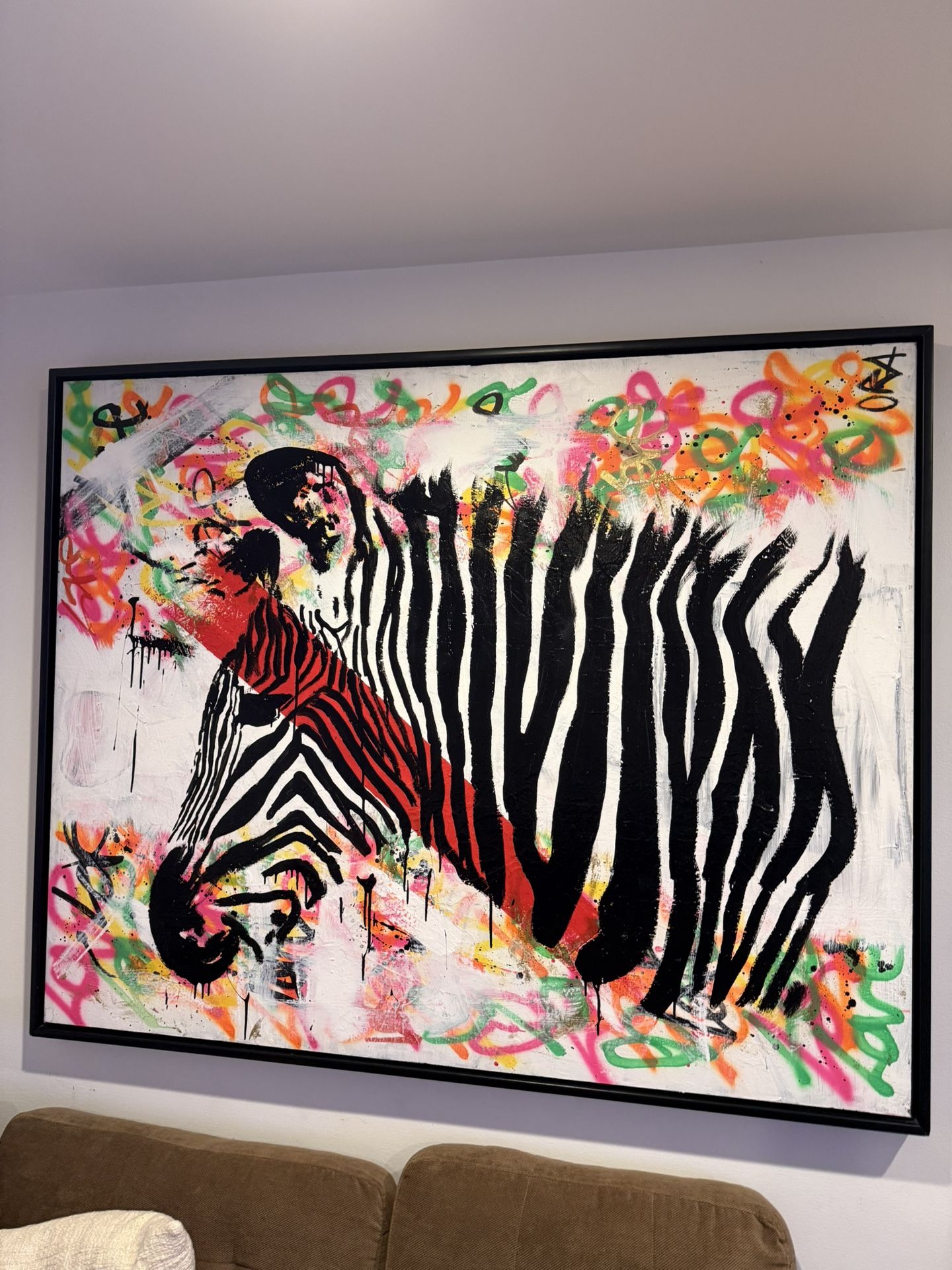 Pop Art Zebra