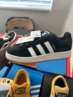 Adidas Campus 00s Black White Gum Sneakers