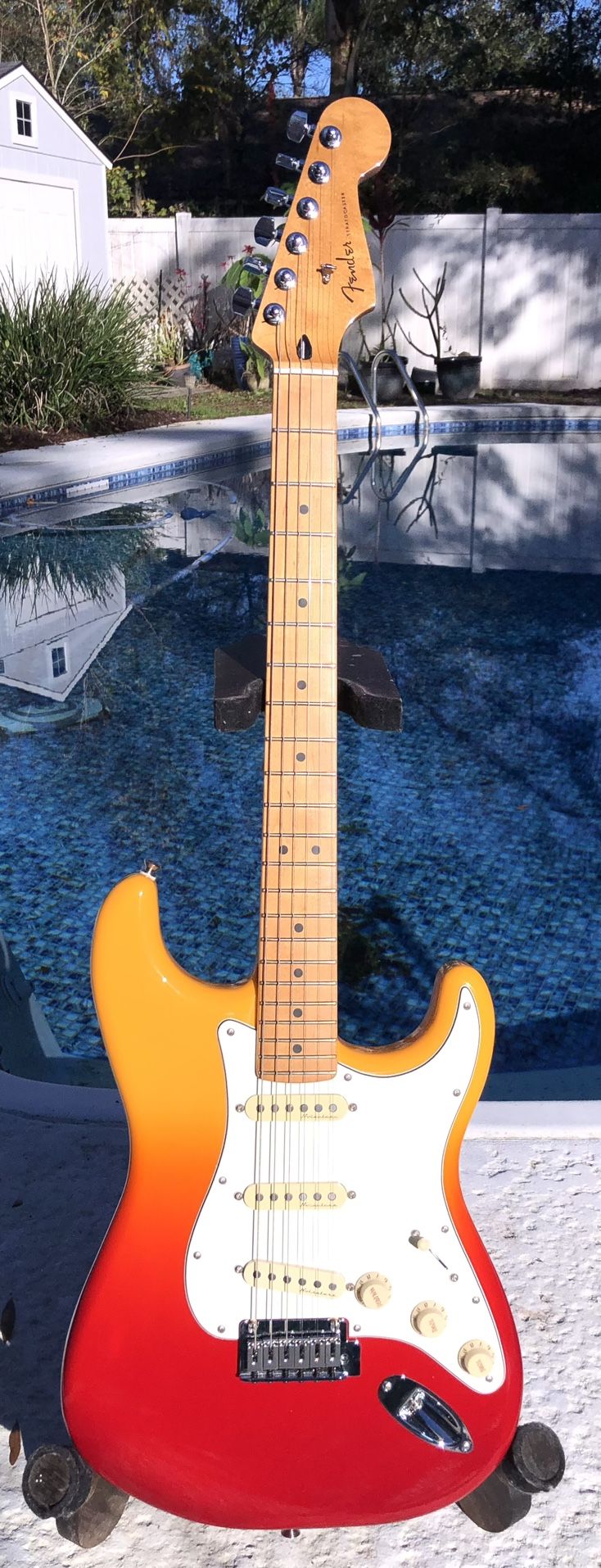 Beautiful Fender Player Plus Stratocaster Electric Guitar