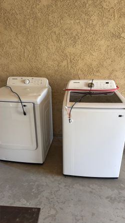 Brand new washer and dryer set