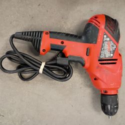 Black Decker Electric Drill 3/8 