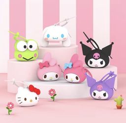 Sanrio silicone coin purse - Hello Kitty, My Melody, Kuromi 