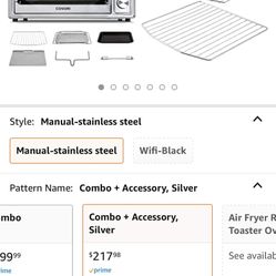 Conventional Oven And Air Fryer
