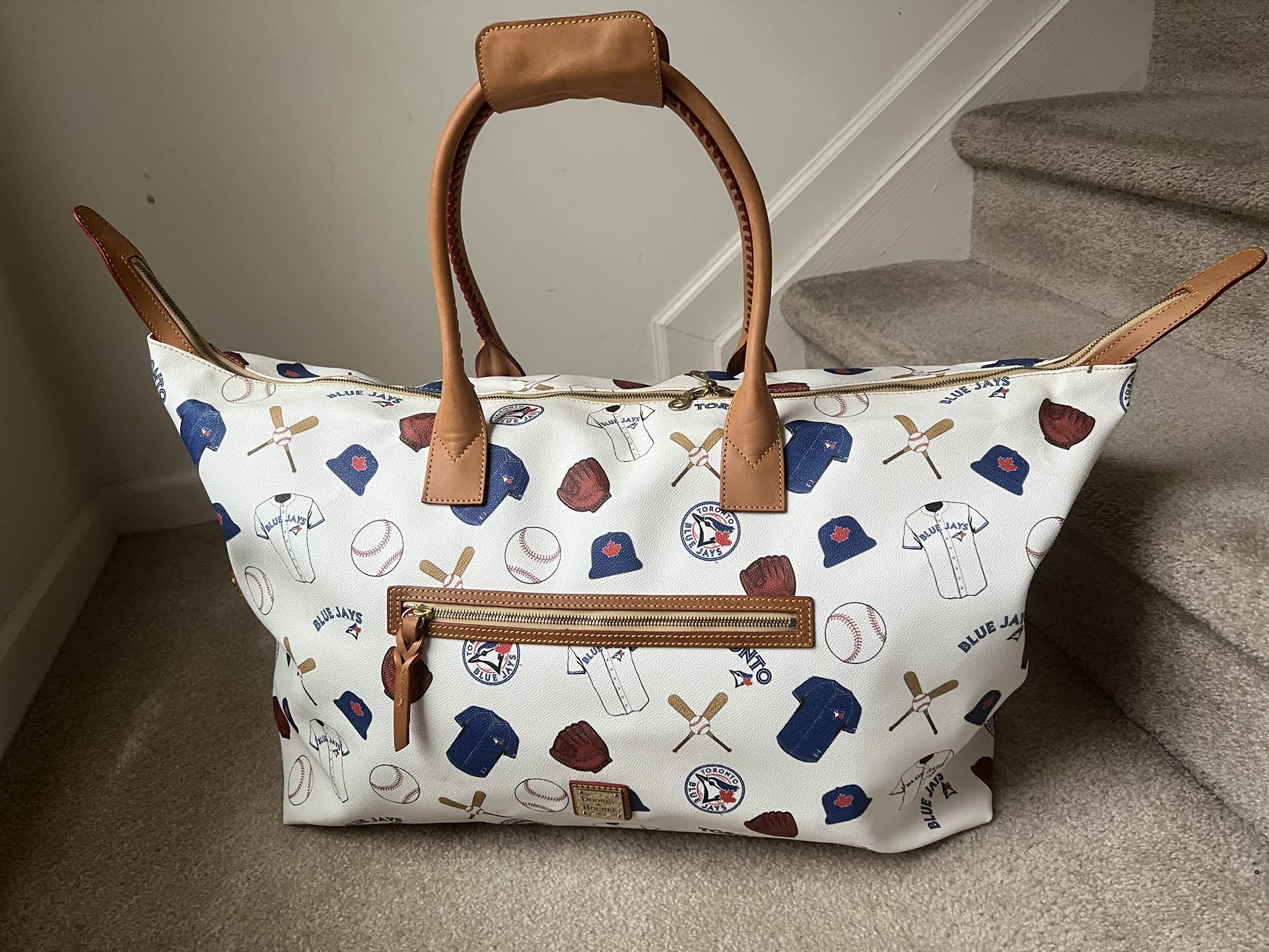 Dooney Bourne Duffle Bag MLB Toronto Blue Jays