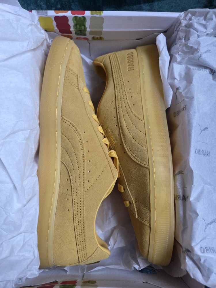 Puma Seude Haribo Mimosa Yellow Men's 10