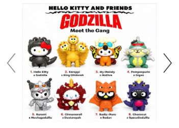 Hello kitty x Godzilla