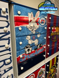 Cruz azul five drawer dresser new chest cajonera Comoda