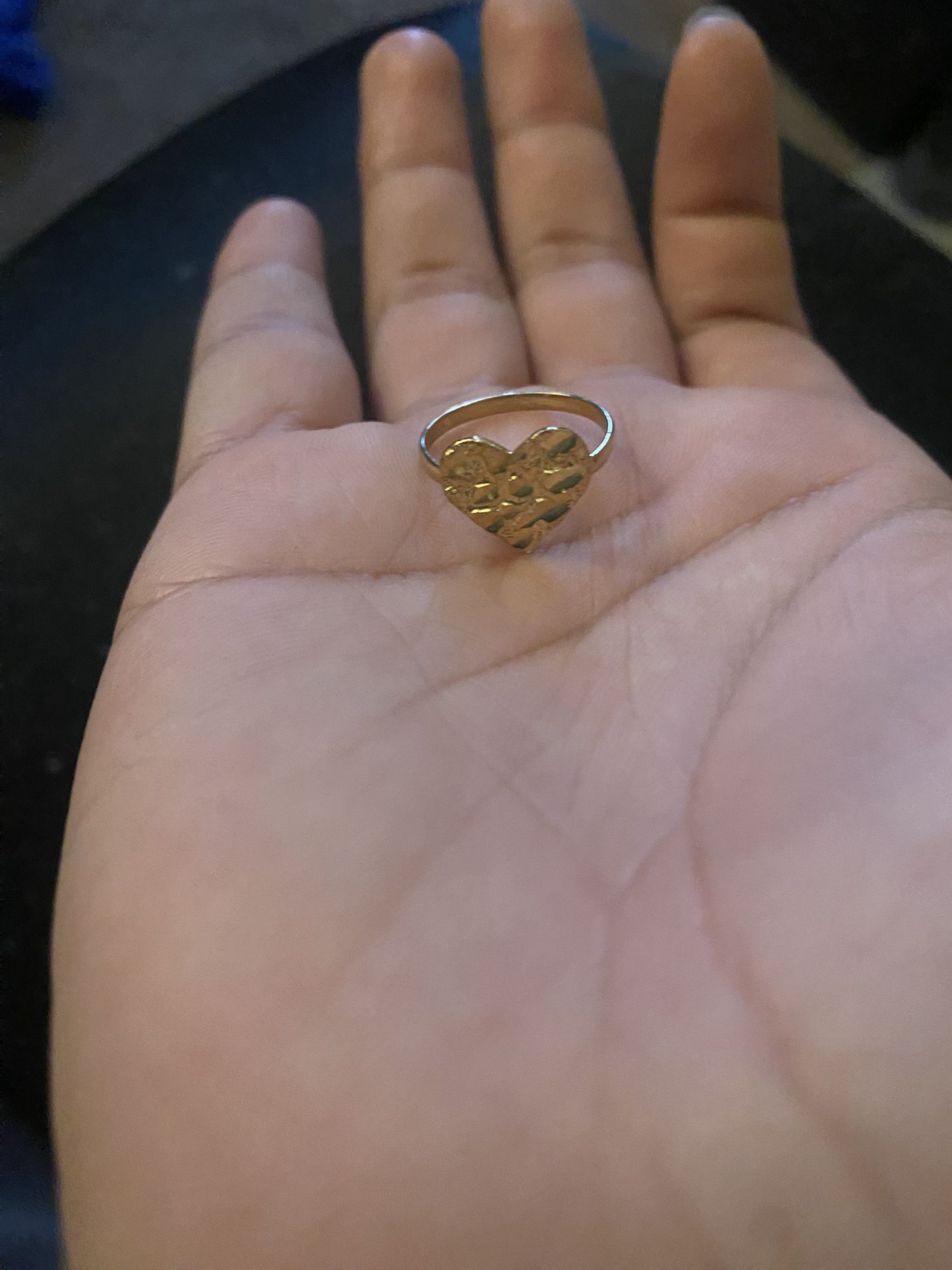 Gold Nugget Ring