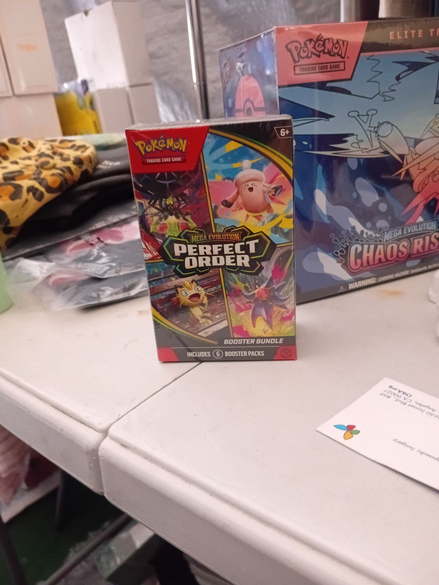 Pokémon TCG: Mega Evolution-Perfect Order Booster Bundle (6 Packs) New Sealed