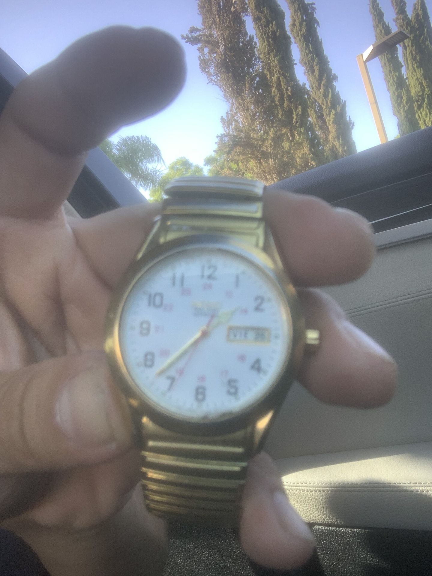 Gold Plated Seiko wrist Watch