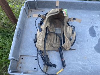 Vintage Air Force Flight Deck Helmet With Headset