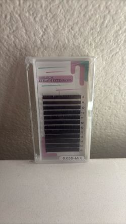 Lash extension tray