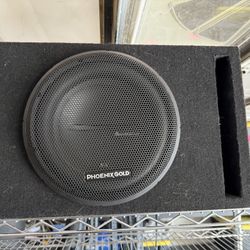 Phoenix Gold subwoofer