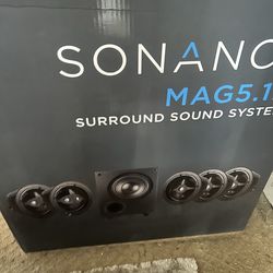 Sonance MAG5.1R 5.1-Ch 6 1/2" In-Ceiling Surround Sound Speaker