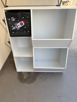 Kids toy storage bin