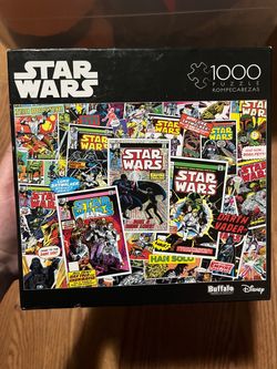 Star Wars Classic Comic Books Collage 1000 Pc Puzzle Buffalo Games NEW Sealed