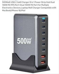 8 In 1 Gan Pro Desktop Fast Charger 