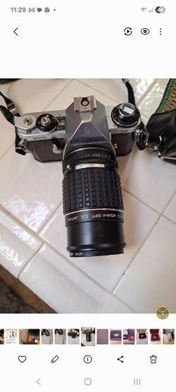 35 Mm Film Camera With Lens