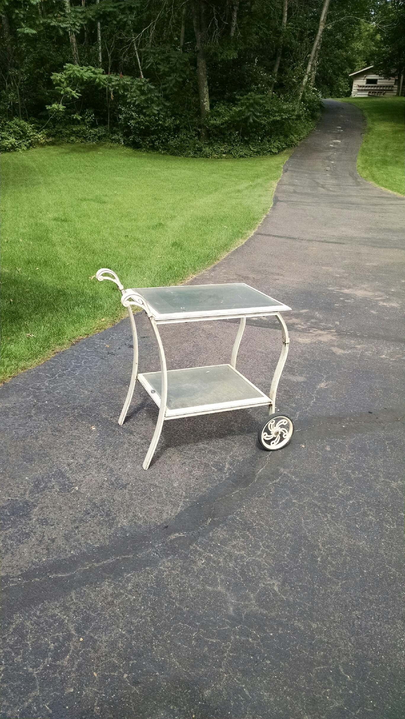 Outdoor cart reduced to $25
