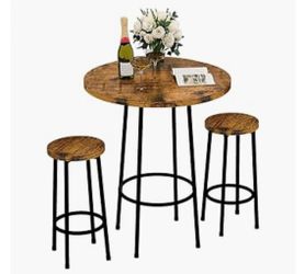 3 Piece Pub Dining Table